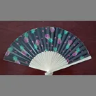 21cm Foldable Fan Paper Fan Bamboo Paper Fan 21cm Foldable Bamboo Hand Fan With Paper