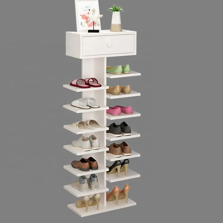 best selling wood modern shoe rack holder for living room