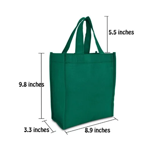 Customize logo folding non woven shopping bag for wholesale