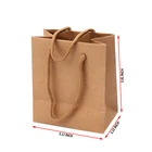 Wedding Gift Bag Wedding Gift Bags Famous OEM Accepted Wedding Branded Gift Food Craft Paperbag Custom Brown Shopping Kraft Paper Bag With Your Own Logo