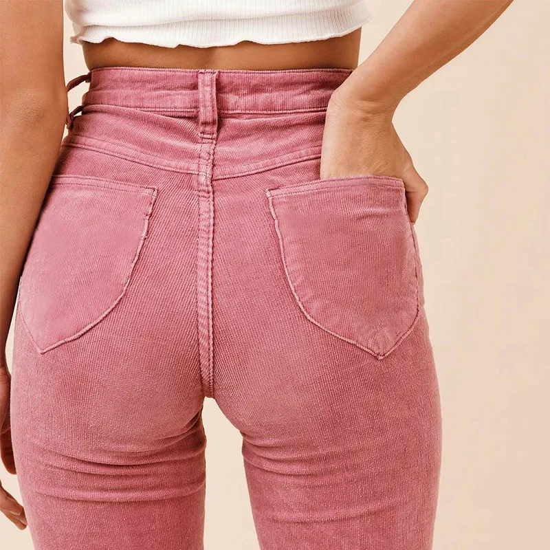 Venta Pantalones De Pana Acampanados En Stock