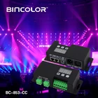 Slave 24v Led Controller BC-853 12v 24v 3 Digital Display Master Slave Mode Led Rgb Light Dmx Controller
