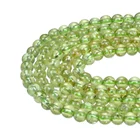 Peridot Beads Stone Natural 4mm Peridot Round Gemstone Stone Beads