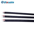 4mm2 Pv Cable Slocable Manufacturer 2pfg 2 Cores 4mm2 12awg Tinned Aluminum Double Isolation Solar Pv Cable