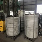 Titanium High Quality ASME Steel Titanium Tank Dome Heads Dished Ends Cap For Pressure Vessel