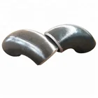 Asme B16.9 DN200 Sch80 A234 WPB ASME B16.9 Black Lacquer Carbon Steel Seamless 90 Degrees Elbow