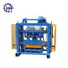 QT40-2 coconut fiber hand press soil block making machine