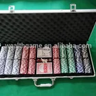 Chip Poker Set 500pcs 13.5G Clay Poker Chip Set