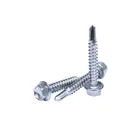 Galvanized Metal Hexagon Screw Carbon Steel Stainless Steel Hexagon Self Drilling Screw With Washer Roof Screw