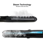 Steam Professional Digital LCD Display Steampod Hair Straightener Steam Flat Iron Hair Straightener