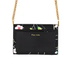 Evening Bag Stylish Custom Flower Printed Logo Genuine Leather Evening Bag