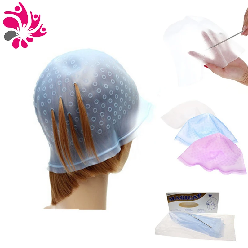 Wholesale Hot Sale Salon Rubber Coloring Hair Highlights Hat Silicone Hair  Highlighting Cap Dyeing Cap - Buy Silicone Highlighting Cap,Silicone Rubber  Dyeing Cap,Wholesale Highlights Hat Cap Product on 