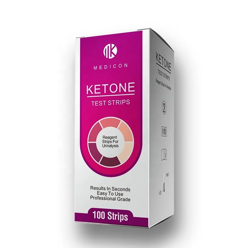 Changchun Medicon Clinical Analytical Instrument Uine Ketone Test Strips Buy Ketone Strips Ketone Test Strips Urine Ketone Strips Product On Alibaba Com