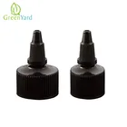 Caps Bottle Custom Black 24/410 Plastic Twist Top Caps Screw Caps For Plastic Bottle