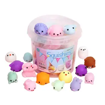 Bluk Packing Squishies Squishy Toy Party Favors for Kids Birthday Party 24pcs Mini Soft Kawaii Children Goodie bag Toy