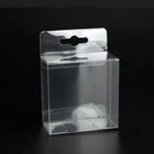 Plastic Box New Arrival Accept Mini Order Packaging Clear Plastic Transparent PET/PVC Packaging Box With Hanger