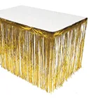 Decoration Wedding Bling Curtain Decoration Wedding Foil Curtain Wall Metallic Fringe Curtain