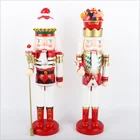 Christmas Gift Nutcracker Gifts Christmas Gift Character Europe Style Nutcracker Soldier Wood Home Decor