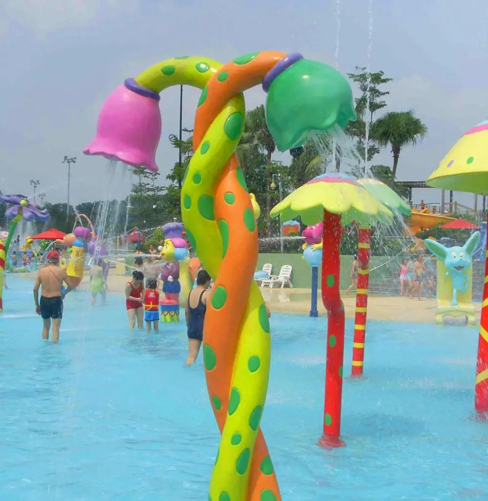 Kids And Adult Water Park Flowers 