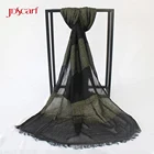 Islamic Prayer Clothes With Malabis Sexy Wholesale Turkish Shimmer Viscose Slip On Hijab