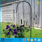 Solid Rod Garden Shepherd Hook Wedding Flower Hook Outdoor Shepherd Hook