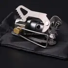 Titanium Camping Stove Hot Sale Lightweight 25g Titanium Camping Stove Mini Camping Gas Stove Pocket Stove