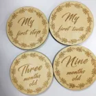 amazon top seller 2019 milestone wood cards for new born baby