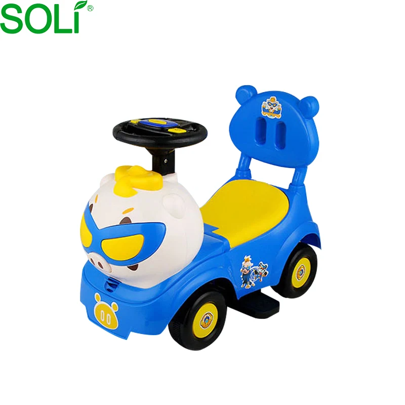 Music early education walker toys kid baby ride on car