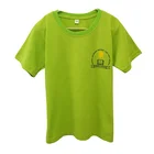 Baby Custom Logo Printing Blank White Cotton Baby Children Kids Boys School T Shirt