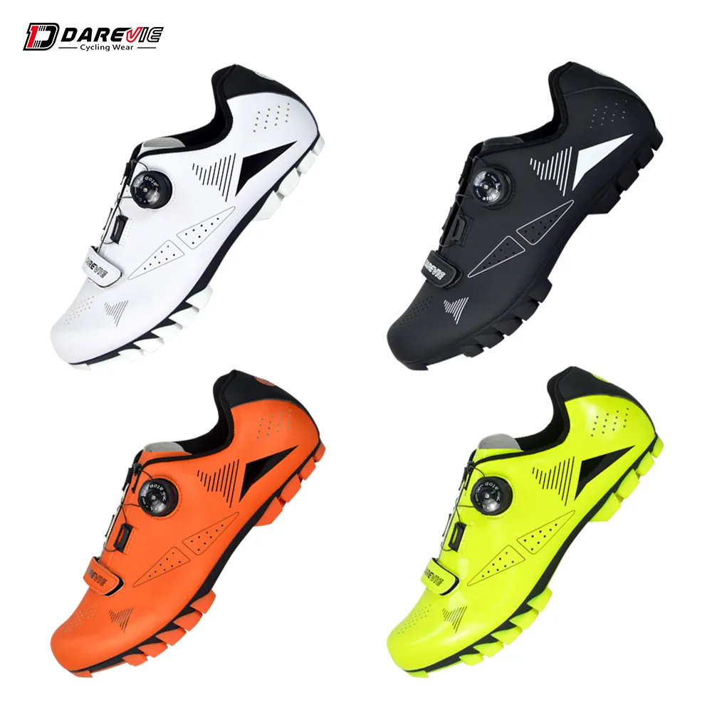 Darevie factory direct sales brand mountain bike shoes, professional self-locking MTB cycling shoes