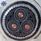 Cable Wire 15KV 20KV 33KV Underground Cable Steel Wire Armoured Copper Power Cable