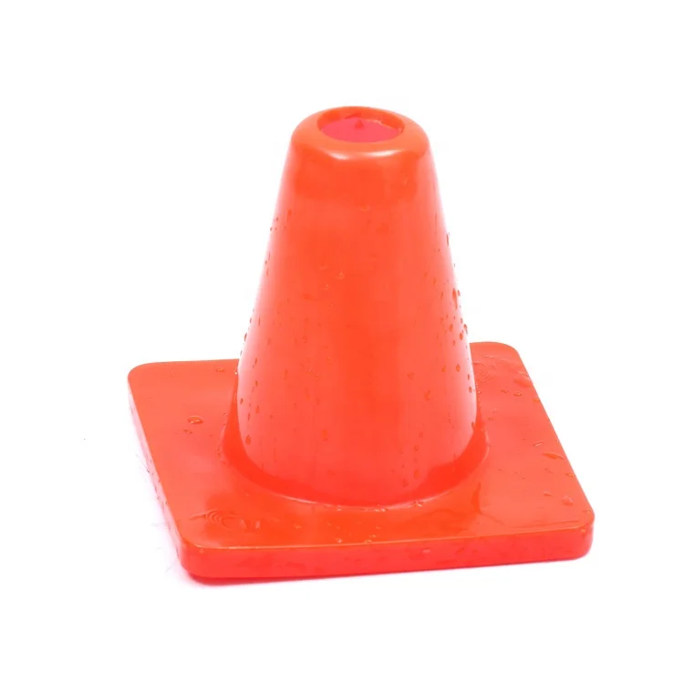 orange practice cones
