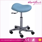 Parlor Hot Sale Styling White Leather Hydraulic Salon Stool Chair For Beauty Parlor