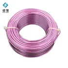 Wire Colorful Aluminum Wire 0.6mm Diameter Anodize Brown Aluminum Wire For Jewelry Craft Making