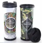 Manufacturers Direct Can Be Customized Double-layer Plastic Promotional Gifts Cup Embedded Advertising Paper Can Be Customized