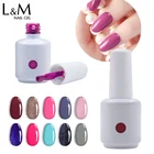 Matte Nail Art Gel Nails Private Label Matte Top Coat Base Coat Color Nail Gel UV Art Polish Factory