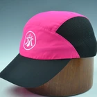 Sports Cut Caps With Light Custom Light Weight Breathable Print Sports Cap With Laser Cut Holes