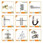 Lock Rose Door Locks Handle Akada Modern Stainless Steel Curved Safety Lever Handle Lock On Round Rose For Interior Door