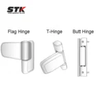 Hinges Hinge Custom Zamak Adjustable Flag Hinges For Upvc Doors