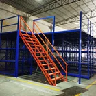Drawing Cad CE SGS TUV Industrial Factory Office Warehouse Lit Mezzanine Steel Structure Floor Drawing Cad