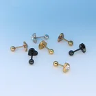 Shape Earring Earing Earrings Hangling Long Earrings Black Silver Earrings Chengfen Heart Shape Stud Earring Gold Stainless Steel Silver Black Earing Hangling Long Earrings Hook Tassel Earrings 8g/pair