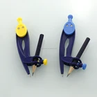 Compass Pencil Compass PC05-SF Plastic Adjustable Compass With Pencil Plastic Compass