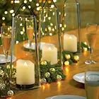 Light Candles Decorative Led Light Candle Battery Powered Flameless LED Tea Light Candles For Decoration