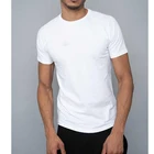 Fit Gym T-shirt Wholesale High Quality Basic Plain Slim Fit Custom LOGO Mens Gym T Shirt