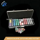 Chip Poker Set 500pcs 11.5g Dice Poker Chip Set / 14g Clay Poker Chip Set