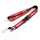 Custom Lanyard Material Lanyards Cutomers' According To Request Custom Size And Polyester Material