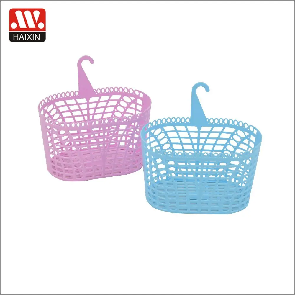 Unique DIY food grade foldable plastic basket collapsible insulated picnic basket