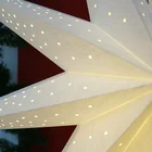 Festival Paper Star Lantern Christmas Hanging Star Decor For Christmas Wedding Party Festival