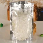 Aluminum Foil Pouch China Food Grade Hot Selling Clear Silver Stand Up Aluminum Foil Zipper Pouch With Zipper