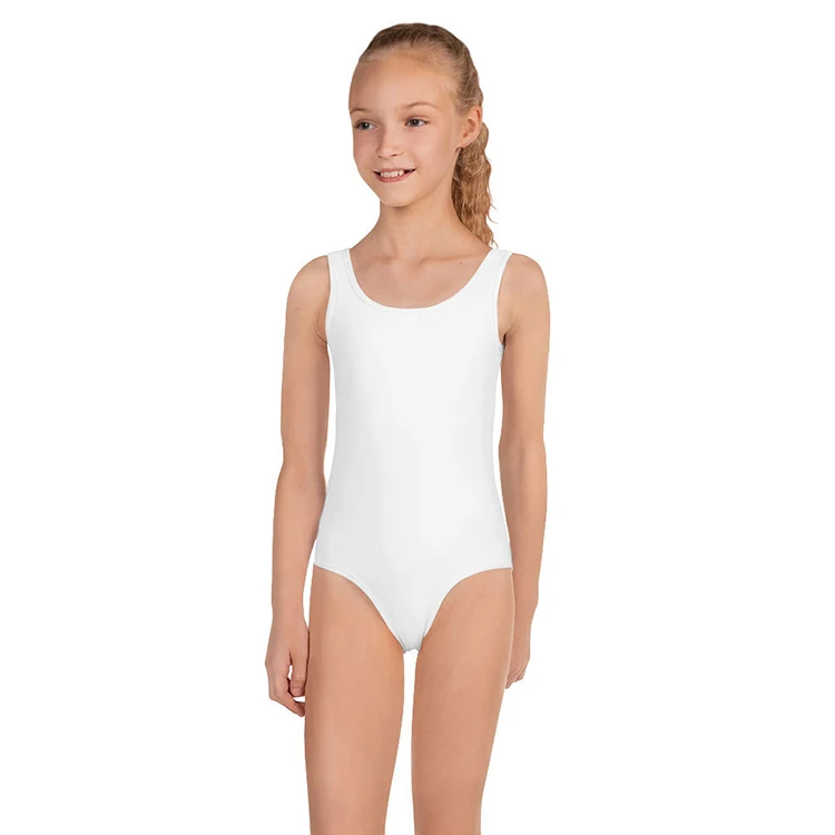 solid white bathing suit